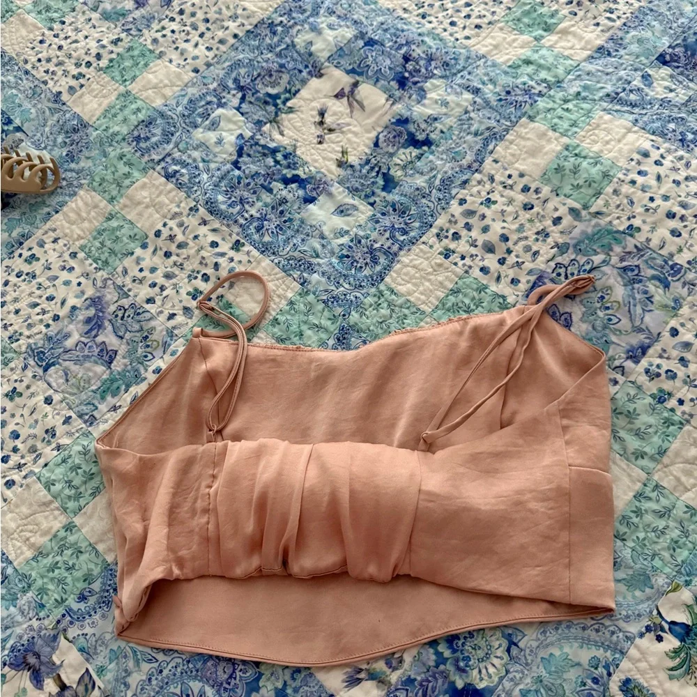 Aritzia Wilfred Light Pink Camisole - Picture 2 of 3